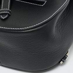 Pre Owned Dior Gallop Black Leather Sling Bag