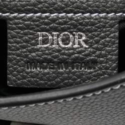 Pre Owned Dior Gallop Black Leather Sling Bag