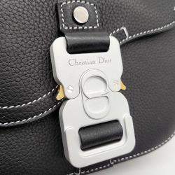 Pre Owned Dior Multicolor Leather Dior Homme Saddle Mini Messenger Bag