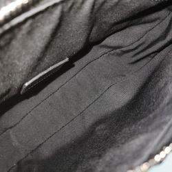 Pre Owned Dior Black Leather Saddle Bag