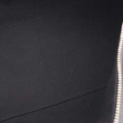 Pre Owned Christian Dior X Erl Saddle Bag Boston Leather Black