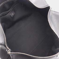 Pre Owned Christian Dior X Erl Saddle Bag Boston Leather Black