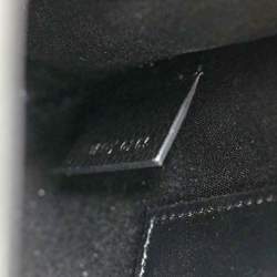 مملوكة مسبقًا Dior Saddle A5 Triangle Black Oblique Canvas and Leather Wristlet Clutch