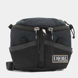 مملوكة مسبقًا Dior Mystery Ranch Collaboration Belt Bag Black Nylon