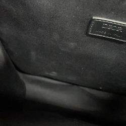 Pre Owned Dior Cd Diamond Hit The Road Backpack Black PVC Leather