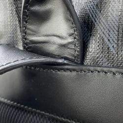 Pre Owned Dior Cd Diamond Hit The Road Backpack Black PVC Leather