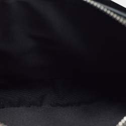 Pre Owned Dior Black CD Diamond Print Coated Canvas Messenger Pouch