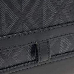 Pre Owned Dior Black PVC Homme Heat the Road Messenger Bag 1ESME077CDP