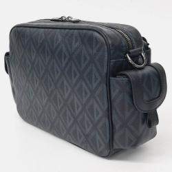 Pre Owned Dior Black PVC Homme Heat the Road Messenger Bag 1ESME077CDP