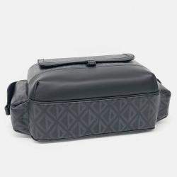 Pre Owned Dior Black PVC Homme Heat the Road Messenger Bag 1ESME077CDP