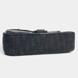 Pre Owned Dior Black Fabric Homme Saddle Mini Crossbody Bag
