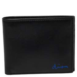 Dior Homme Money Clip Wallet in Black for Men