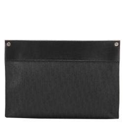 Dior Black Calf Leather Clutch Bag
