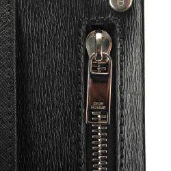 Dior Black Calf Leather Clutch Bag