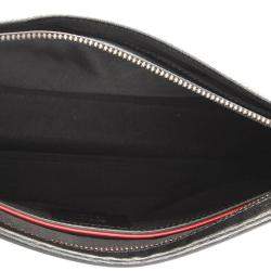 Dior Black Calf Leather Clutch Bag