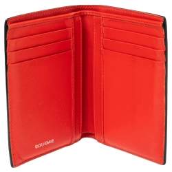 Pre Owned Dior Homme Black Leather Bifold Wallet