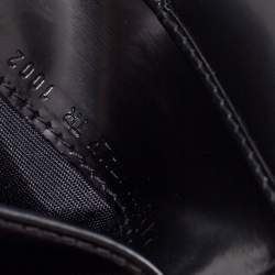 Dior Black Glossy Leather Bifold Wallet