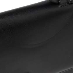 Dior Black Leather Small Briefcase
