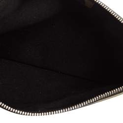Dior Homme By Kris Van Camouflage Leather Zip Pouch