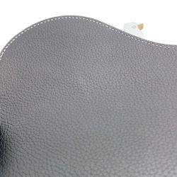 Pre Owned Dior Black Leather Saddle Pouch