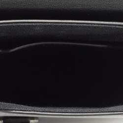 Pre Owned Dior Black Leather Vertical Pouch Bag