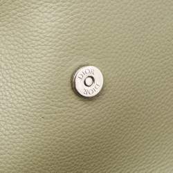 Dior Fatigue Green Leather Saddle Backpack