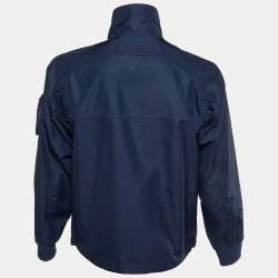 Dior Homme Navy Blue Synthetic Jumper S