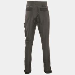 Dior Homme Black Synthetic Cargo Pants M