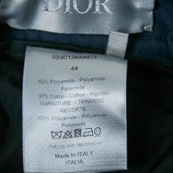Dior Homme Navy Blue Synthetic Blend Cargo Shorts M