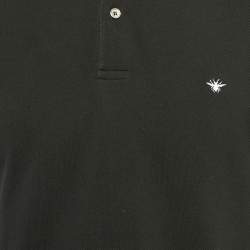 Dior Homme Black Bee Embroidered Cotton T-Shirt L