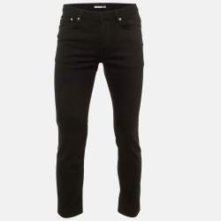 Pre Owned Dior Homme Black Denim Slim Fit Jeans S/Waist 33"