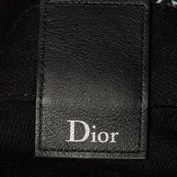 Pre Owned Dior Homme Black Denim Slim Fit Jeans S/Waist 33"