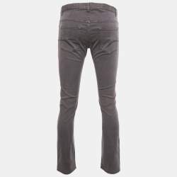 Pre Owned Dior Homme Grey Washed Denim Jeans L Waist 34"