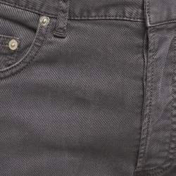 Pre Owned Dior Homme Grey Washed Denim Jeans L Waist 34"
