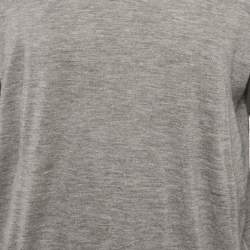 Pre Owned سويتر ديور هوم برقبة عالية كشمير رمادي مقاس كبير جدا - إكس إكس لارج