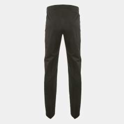 Pre Owned Dior Homme Black Wool Pants XL