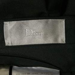 Pre Owned Dior Homme Black Wool Pants XL
