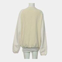 Pre Owned Dior Beige, Grey Cotton, Wool By Birkenstock CD 1947 Zipped Jacket