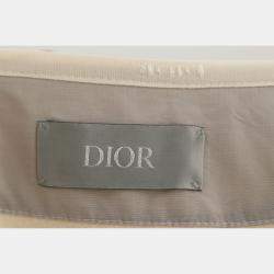 Pre Owned Dior Beige, Grey Cotton, Wool By Birkenstock CD 1947 Zipped Jacket