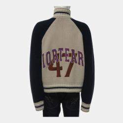 Pre Owned Dior Beige, Navy Blue x Denim Tears F/W 2023 Zipped Jacket