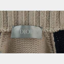 Pre Owned Dior Beige, Navy Blue x Denim Tears F/W 2023 Zipped Jacket
