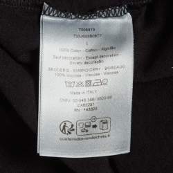 Pre Owned Dior Homme Black Jersey Short Sleeve Crewneck T-Shirt L