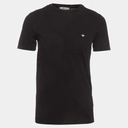 Pre Owned Dior Homme Black Jerseys Short Sleeve T-Shirt XS