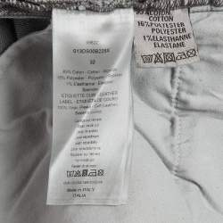 Pre Owned Dior Homme Grey Denim Slim Fit Jeans M/Waist 34" 