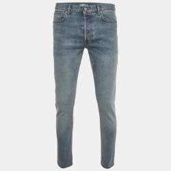 Pre Owned Dior Homme Blue Denim Slim Fit Jeans M/Waist 34"