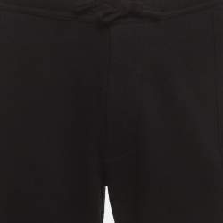 Pre Owned Dior Homme Black Jersey Drawstring Sweatpants S