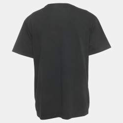 Pre Owned  Dior Homme Grey Cotton Faded Relax Fit T-Shirt L 
