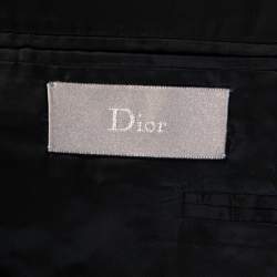 Dior Grey Wool Tailored Suit S