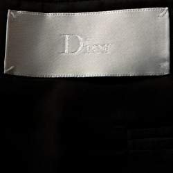 Dior Navy Blue Wool Tailored Suit XS 