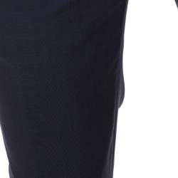 Dior Navy Blue Wool Tailored Suit XS 